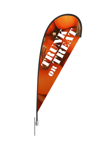 Trunk Or Treat Feather Flag Banner