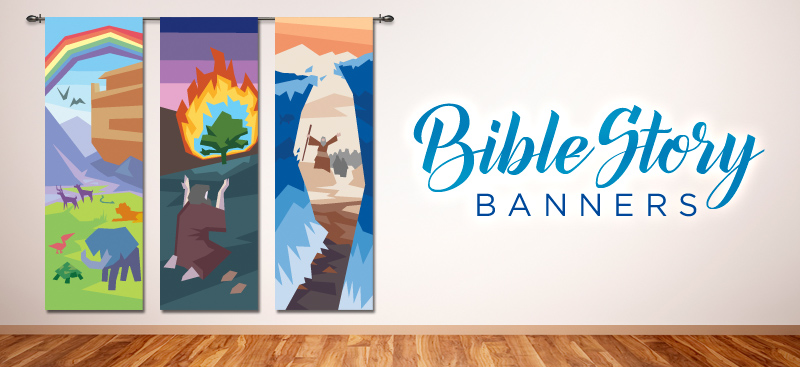 Bible story banners