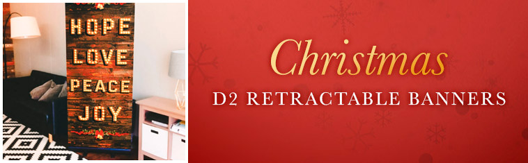 Christmas Retractrable Banners