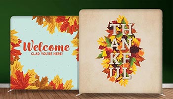 thanksgiving church stage backdrop banners