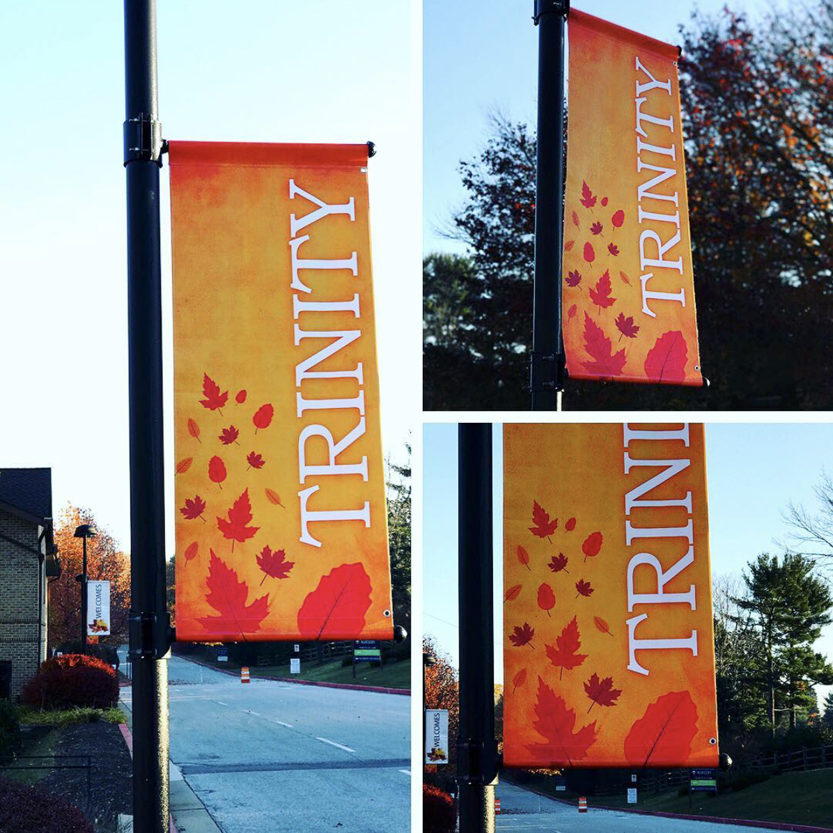 Outdoor church banner ideas for fall