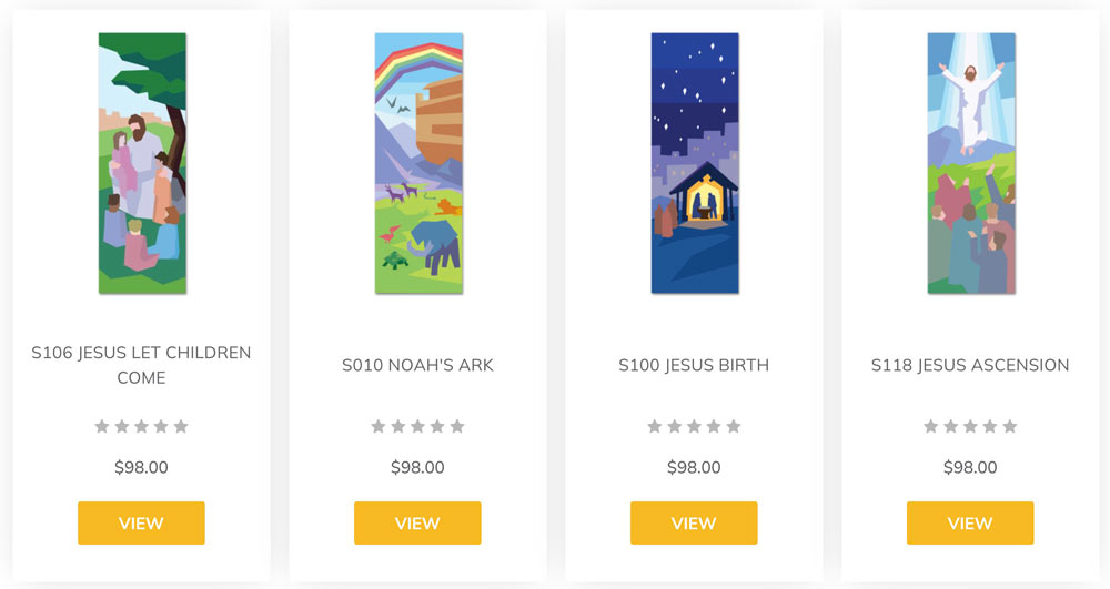 Kids Bible Story Banners