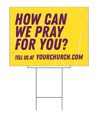 Church yard signs