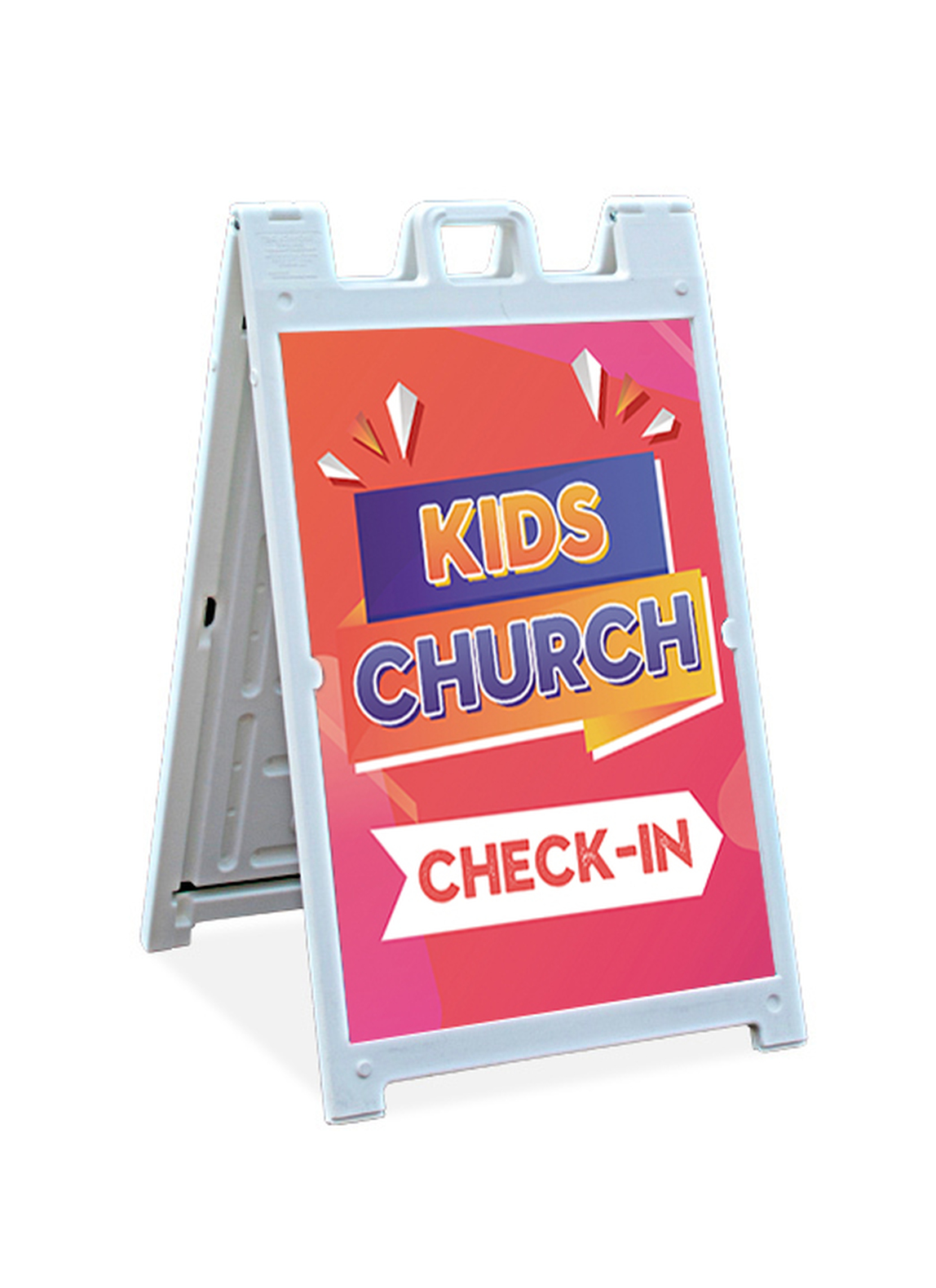 kids ministry sidewalk signs