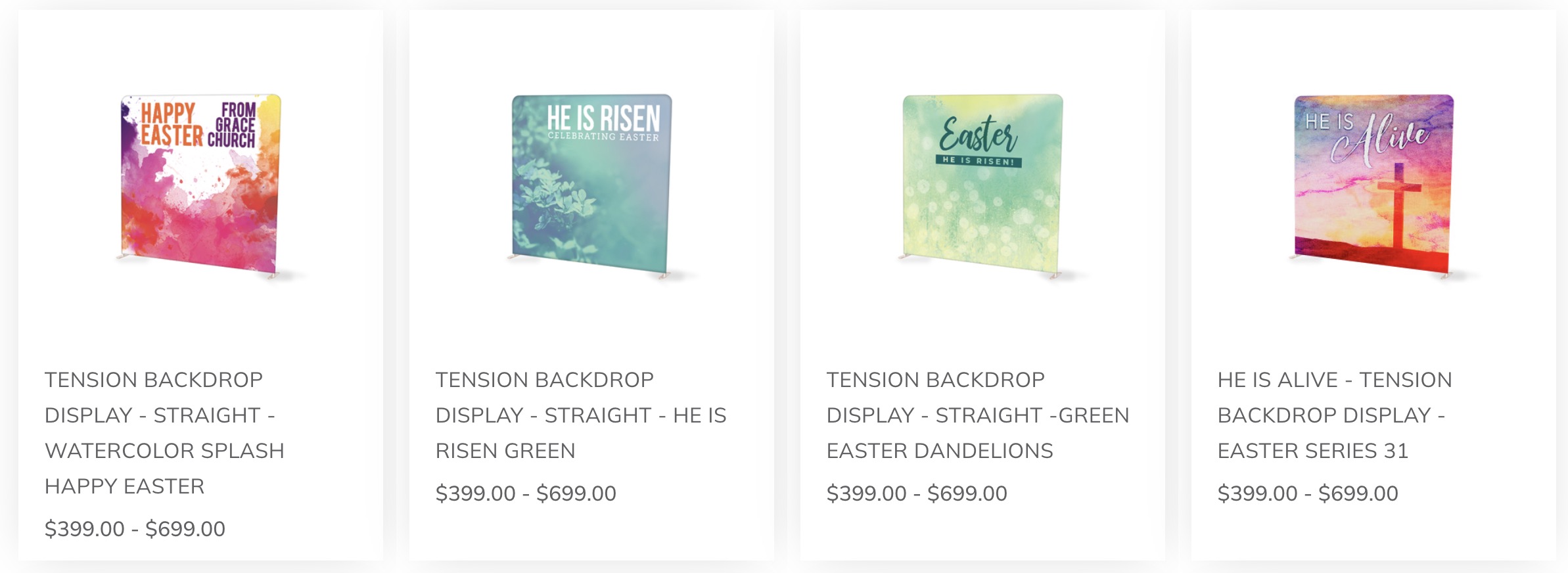 Easter backdrop banner ideas