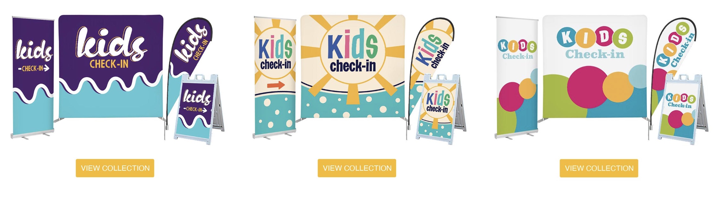 Kids Welcome Banners