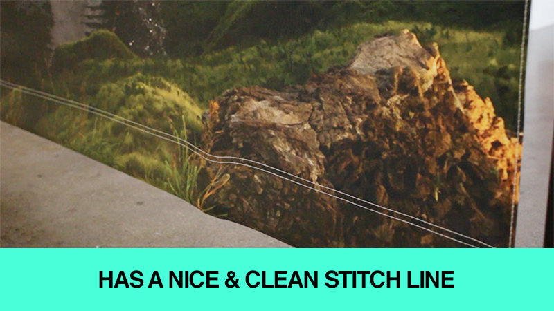 Has a nice & Clean Stitch Line