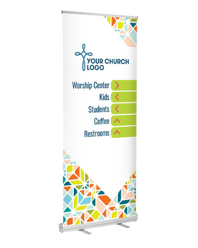 Wayfinding signs for churches